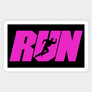 RUN Sticker